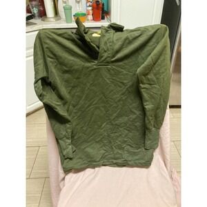 Vintage Military Long Sleeve Sleep Shirt Size S Vietnam Era Issue